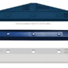 26" Serrated Squeegee Blade/Frame